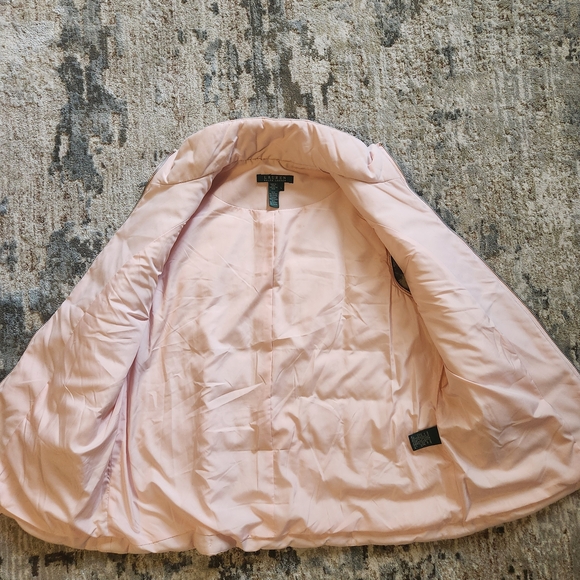 Ralph Lauren Pink Quilted Vest - Picture 2 of 2